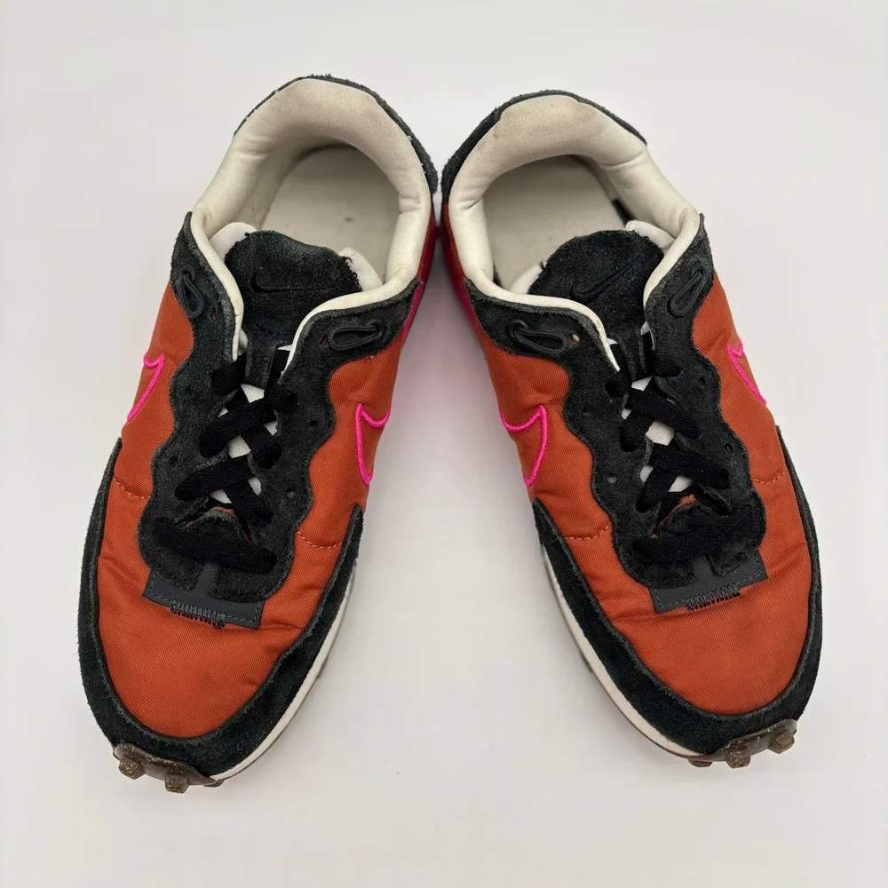 Nike Fontanka Waffle Burnt Sunrise Black Pink Prime DC3579-800 Womens 6.5
